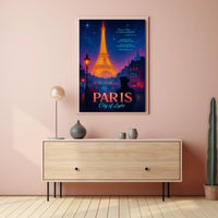 Paris City of Light Poster