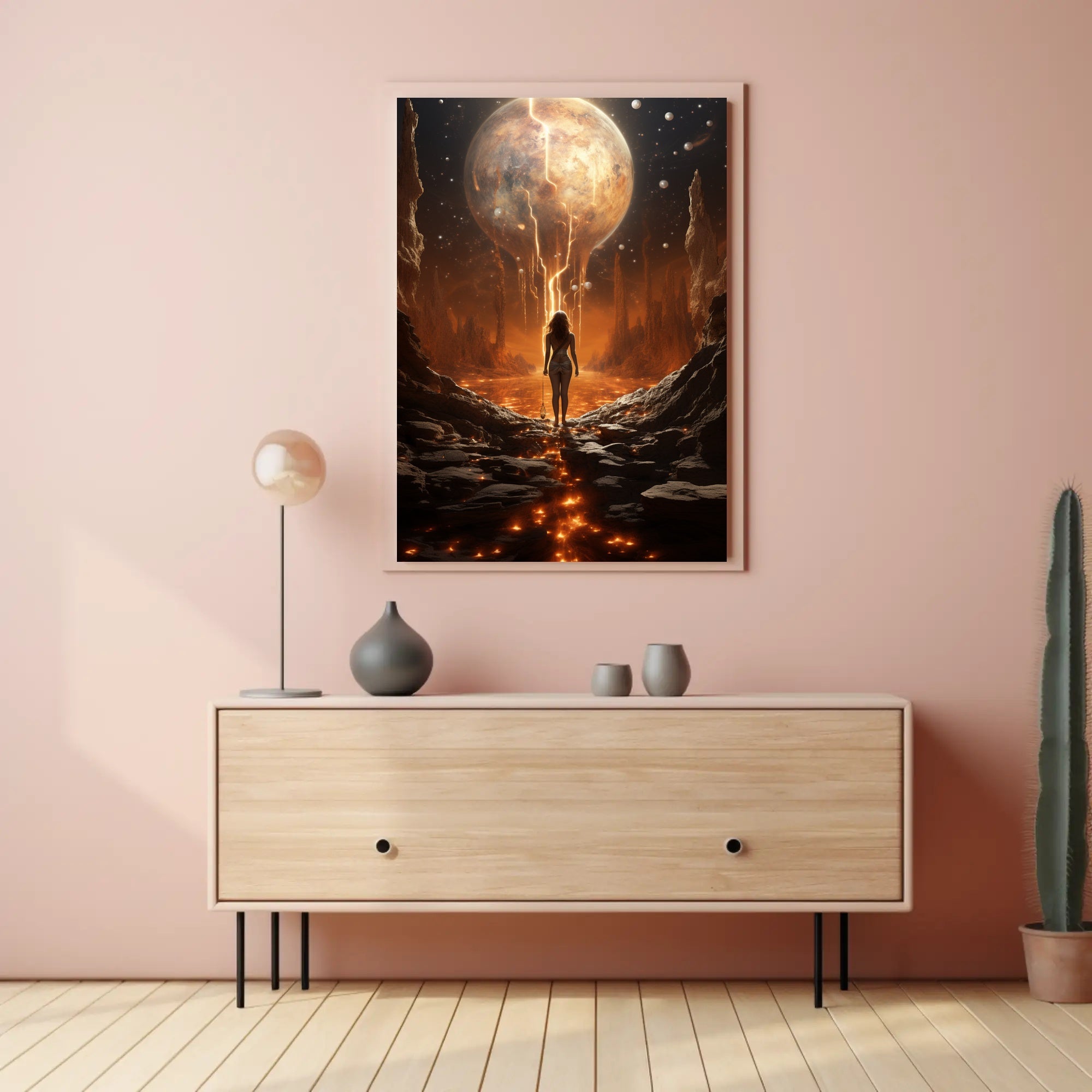 Journey To The Cosmic Realm Poster PosterGoat