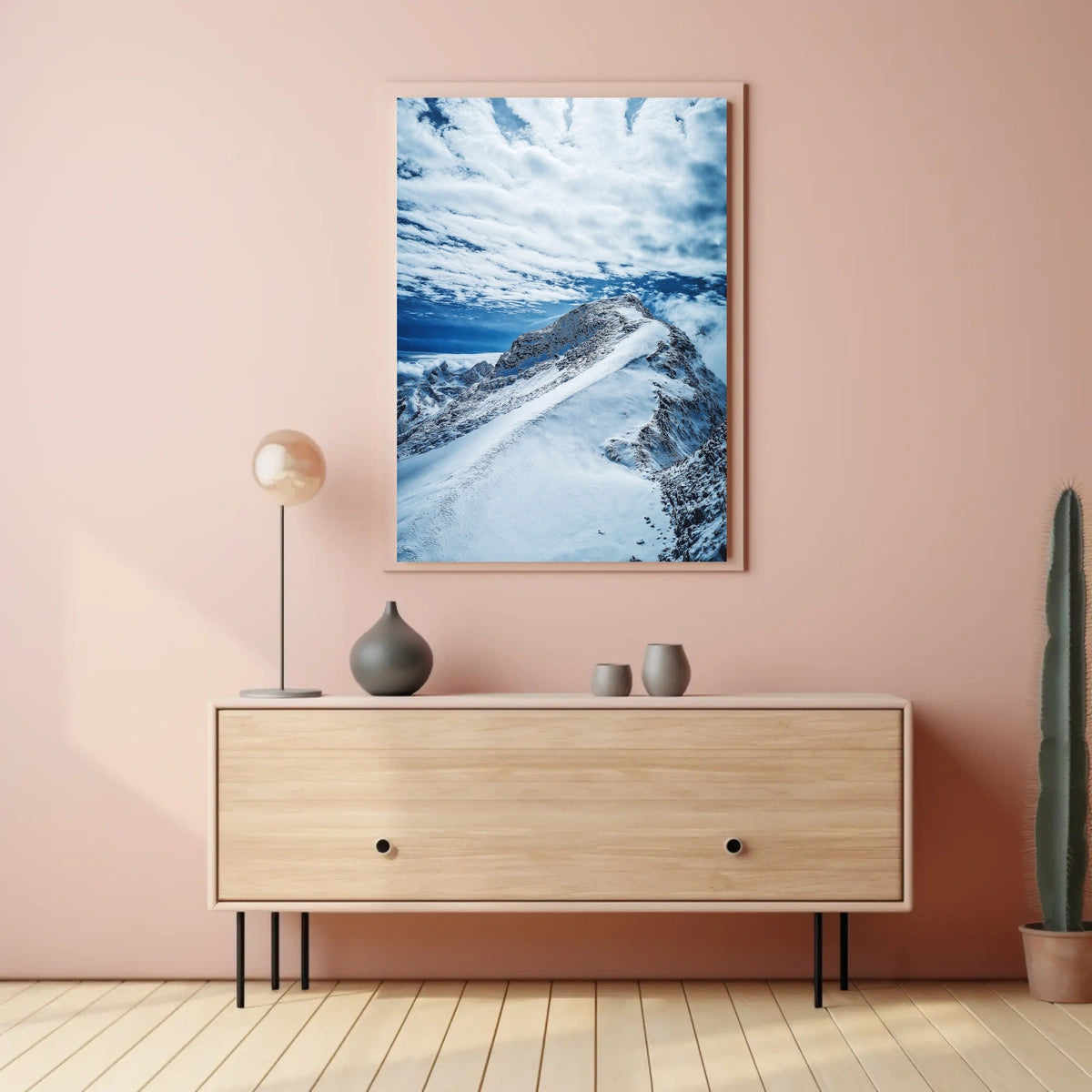 Majestic Mountain Peaks Poster