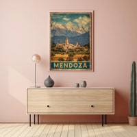 Mendoza Scenic Vintage Poster