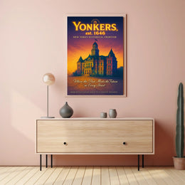 Yonkers New Yorks Historical Frontier Poster PosterGoat