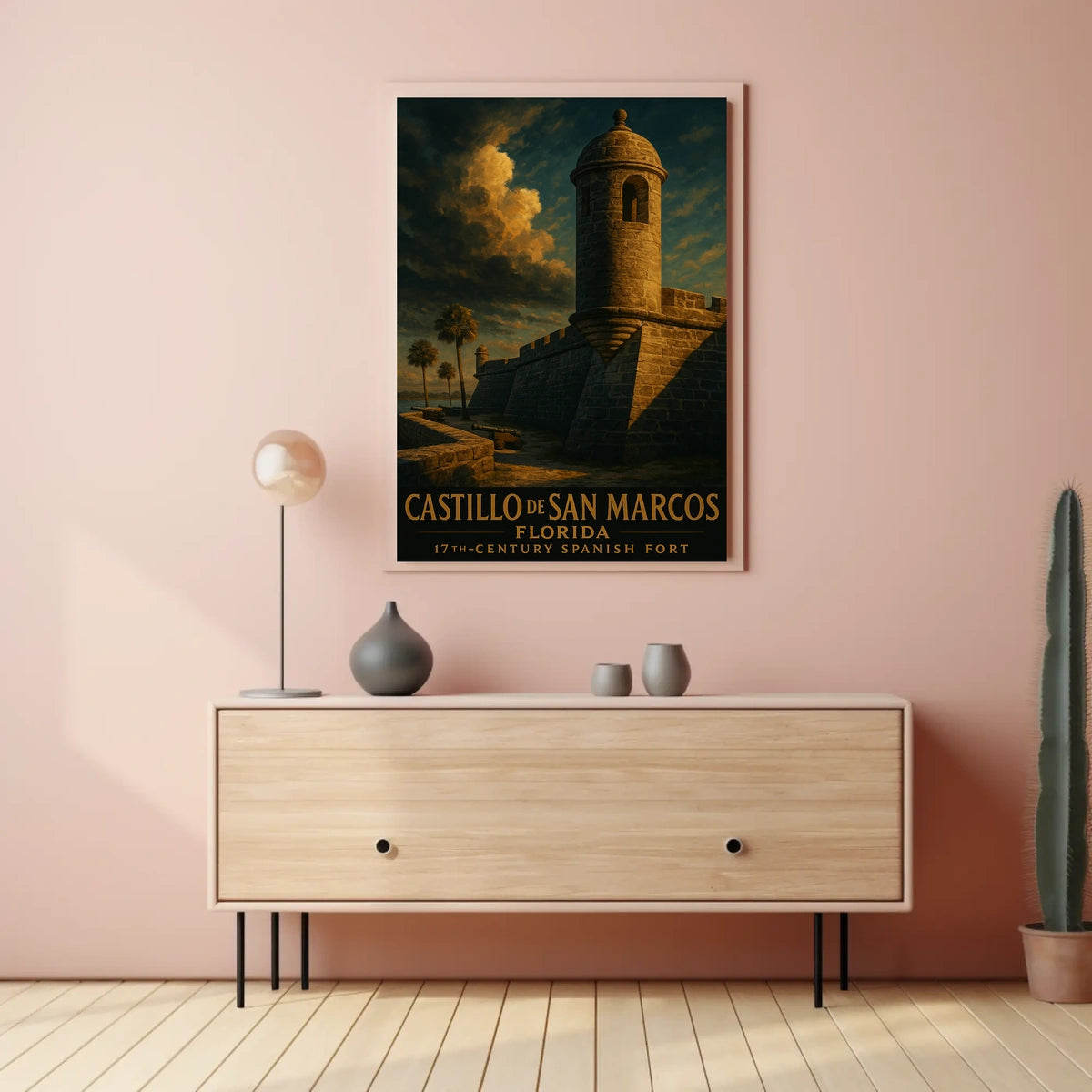 Castillo De San Marcos FloridaS Poster