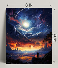 Celestial Journey Poster