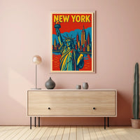 New York City Skyline Poster
