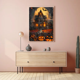 Haunted Halloween Night Poster