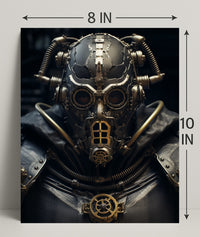 Steampunk Sentinel Poster PosterGoat