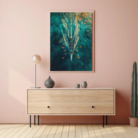 Rowing In Harmony Poster PosterGoat