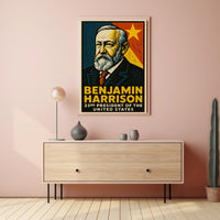 Benjamin Harrison 23rd President Poster