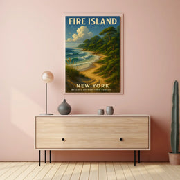 Fire Island New York Poster