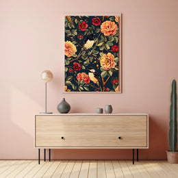 Birds And Blossoms William Morris Art Poster