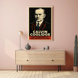 Calvin Coolidge 30th President Poster
