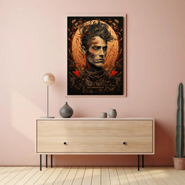 Sar Tamakiikte Enigmatic Portrait Poster