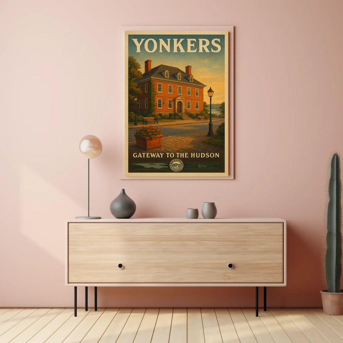 Yonkers Gateway to the Hudson Poster