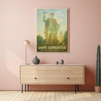 Saint Expeditus Feast Day April 19 Poster