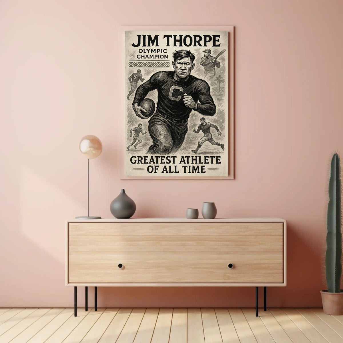 Celebrating an Icon Greatest Athlete of All Time Poster