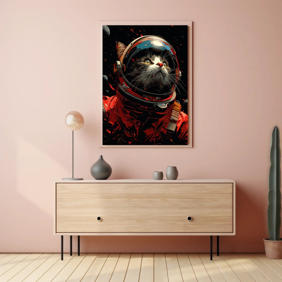 Cosmic Cat Explorer Poster