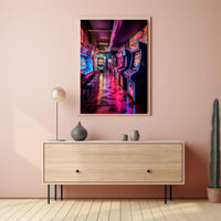 Retro Arcade Wonderland Poster