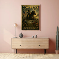 Cowpens Revolutionary War Battle Site Poster