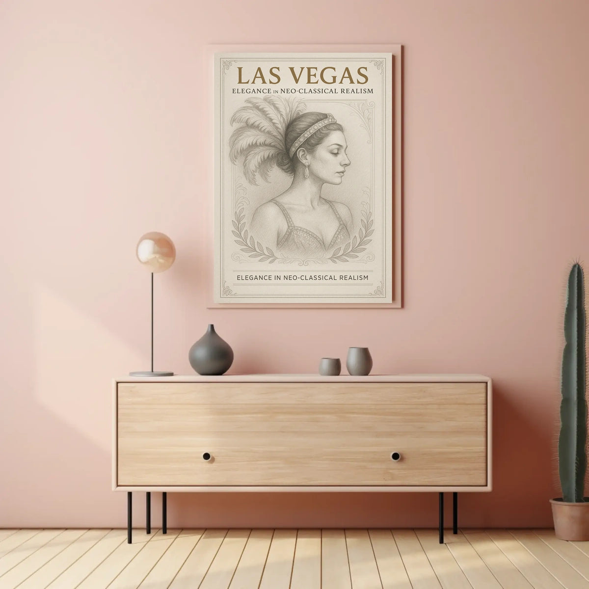 Elegance in Neo-Classical Realism Artistry Sophistication La Poster