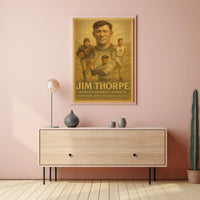 Celebrating a Legend Jim Thorpe Poster
