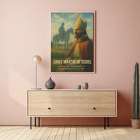 Saint Martin Of Tours Poster