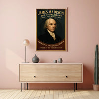 James Madison 4Th President Poster