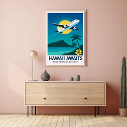 Hawaii Awaits Your Tropical Getaway Poster PosterGoat