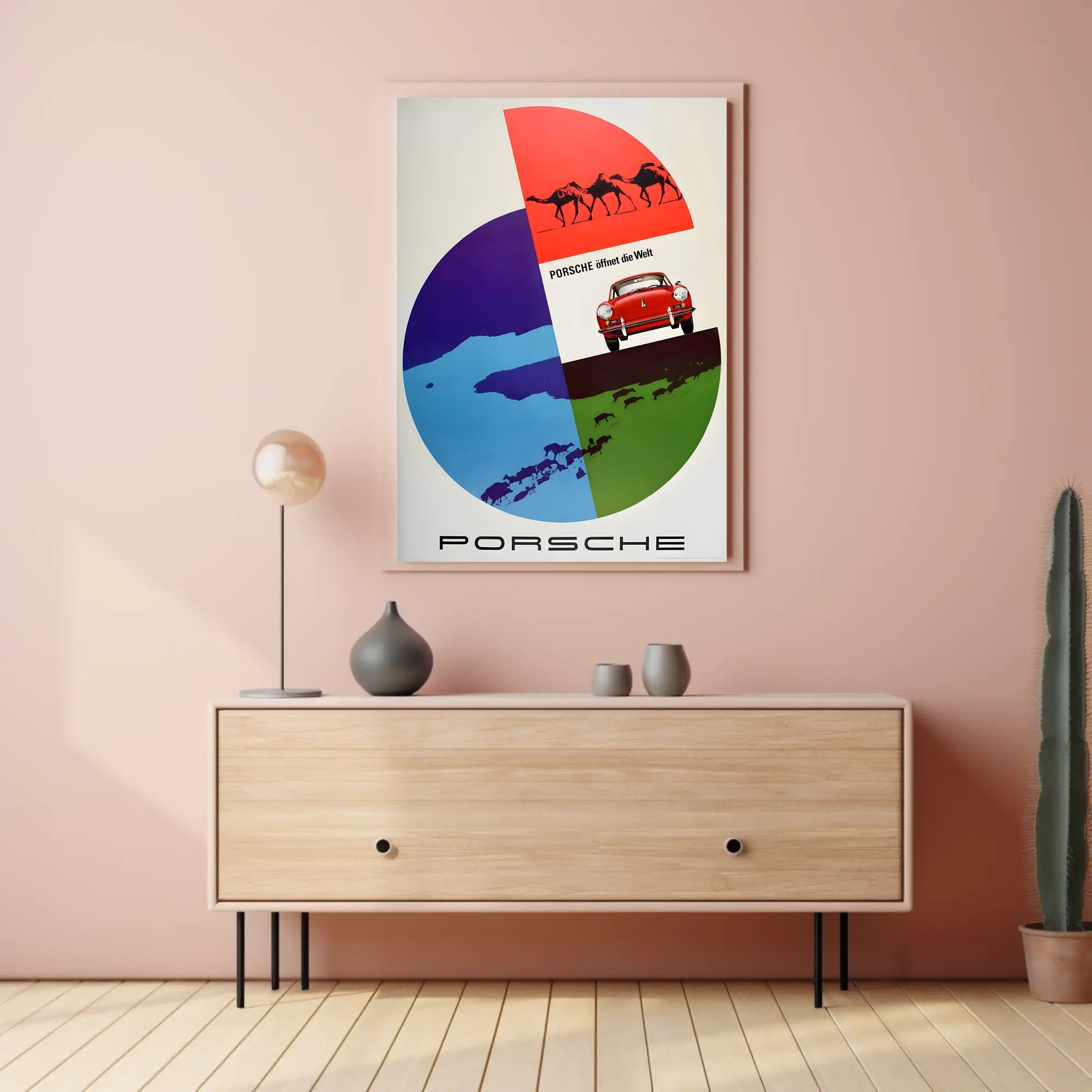 Porsche Opens the World Poster