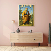 St. Peter - Keeper of the Keys Poster PosterGoat
