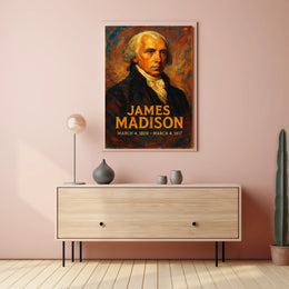 James Madison 4Th President Poster