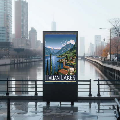 Italian Lakes Landscape