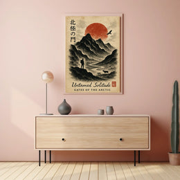 Untamed Solitude Gates of the Arctic Poster