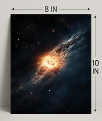 Cosmic Collision Poster