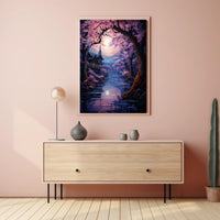 Enchanted Cherry Blossom Retreat Poster