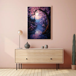 Enchanted Cherry Blossom Retreat Poster