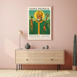 Saint Patrick Poster PosterGoat