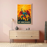 Archangel Michael Sacred Art Poster