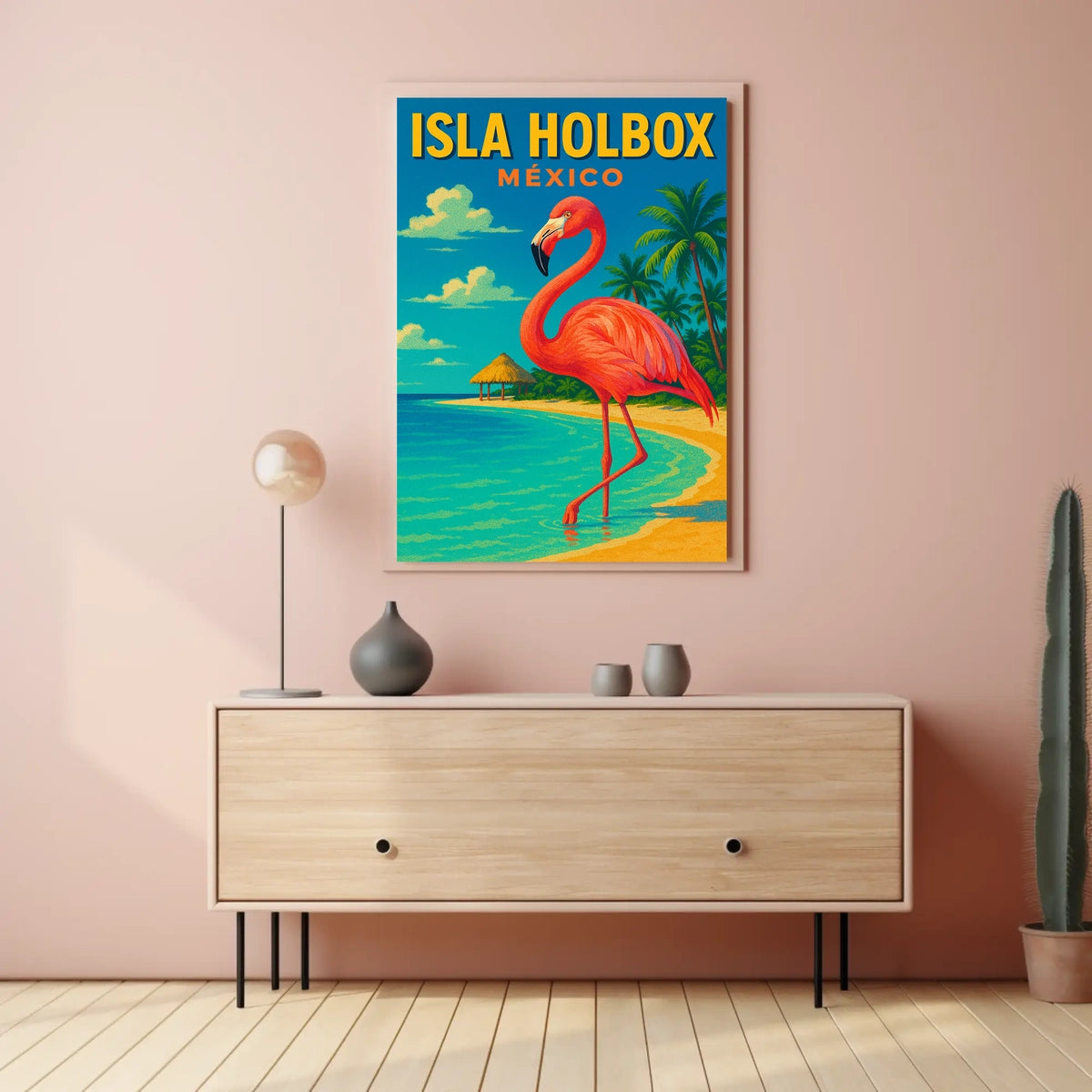 Isla Holbox Tropical Paradise Poster