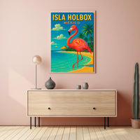 Isla Holbox Tropical Paradise Poster