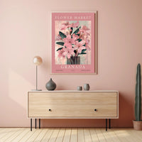 Flower Market Granada Poster