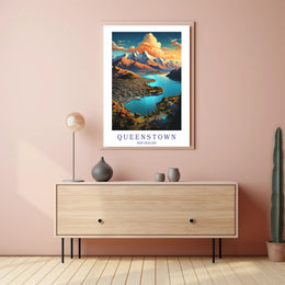 Scenic Queenstown Poster PosterGoat