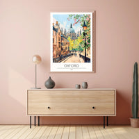 Scenic View of Oxford Poster PosterGoat