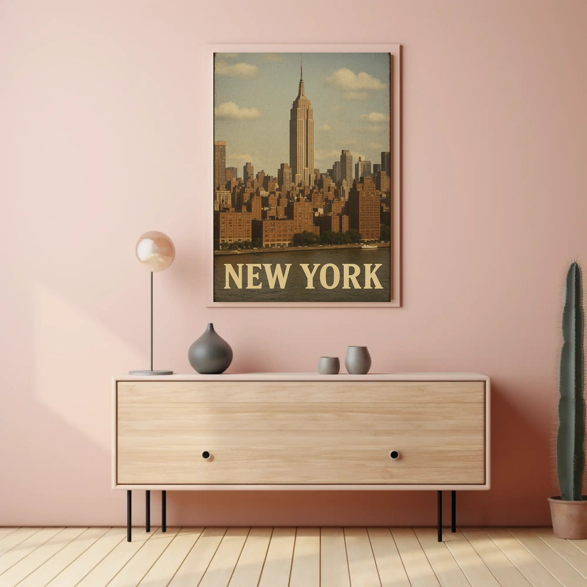 New York City Skyline Poster