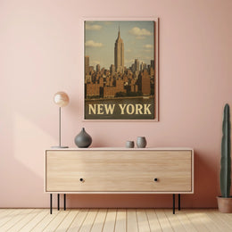New York City Skyline Poster