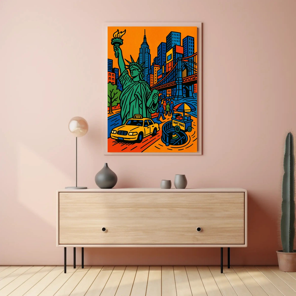 Iconic New York Poster
