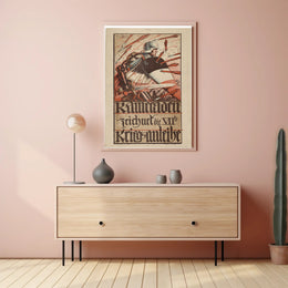 Wartime Heroic Scene Historical or Presidential Poster