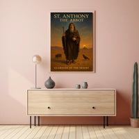 St. Anthony The Abbot Guardian Of The Poster