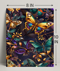 Luxurious Butterfly Elegance: Abstract or Artistic Poster