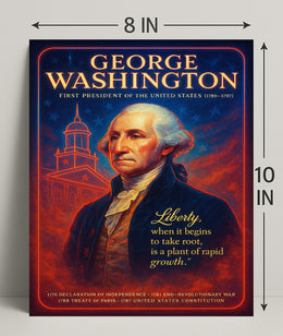 George Washington 1st President Poster PosterGoat