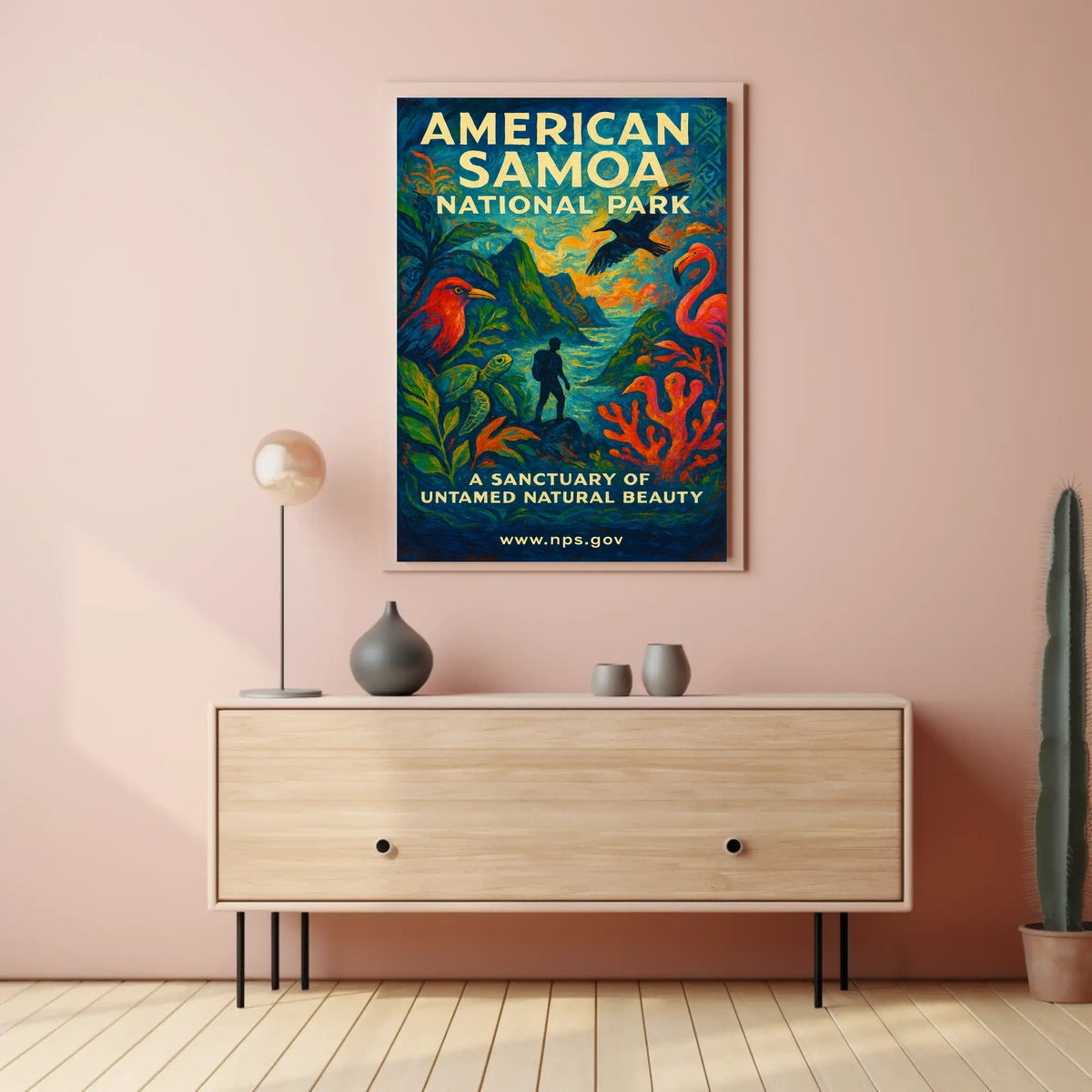 American Samoa National Park Poster